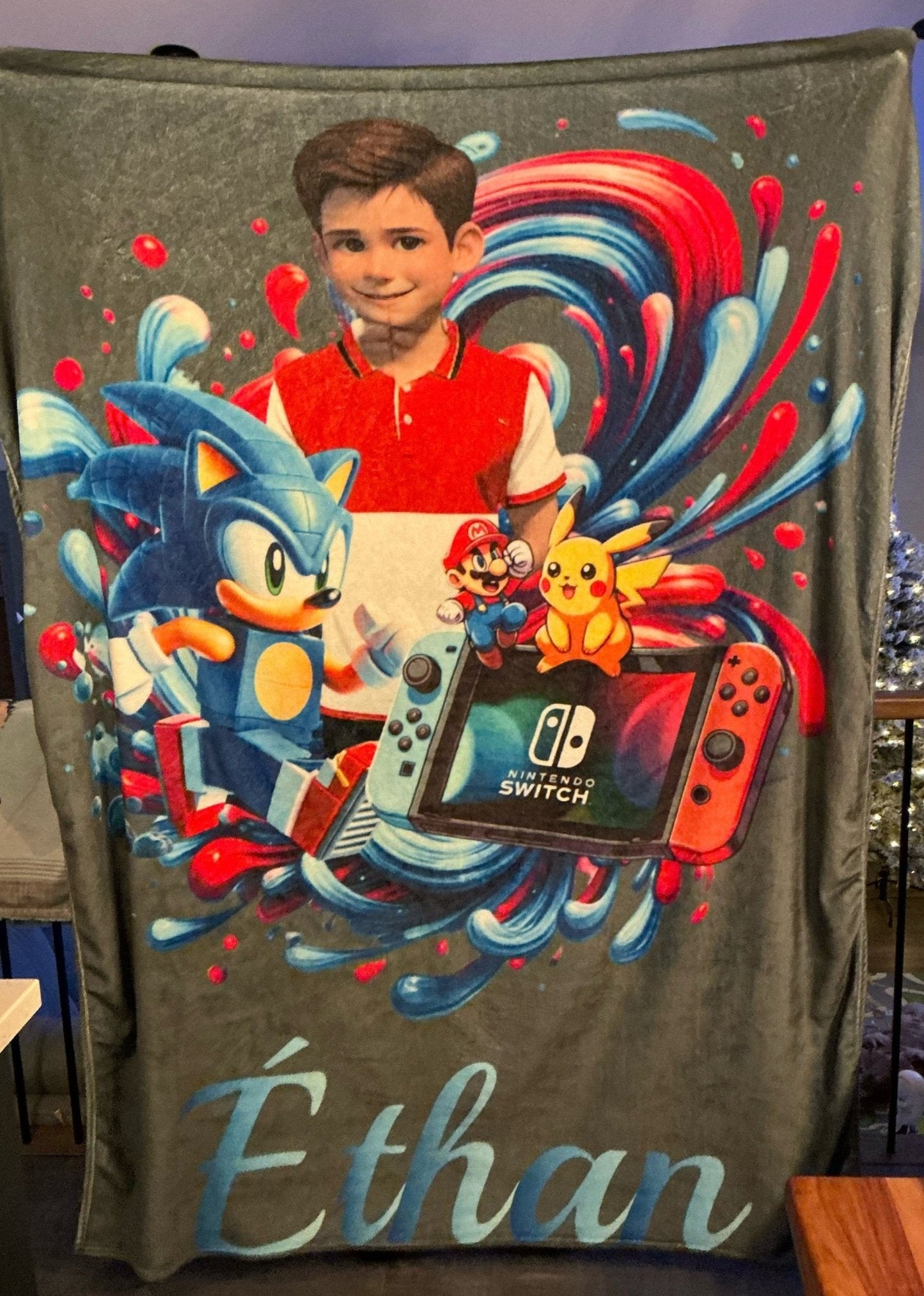 Couverture En Flanelle Personnalisée - Élomy