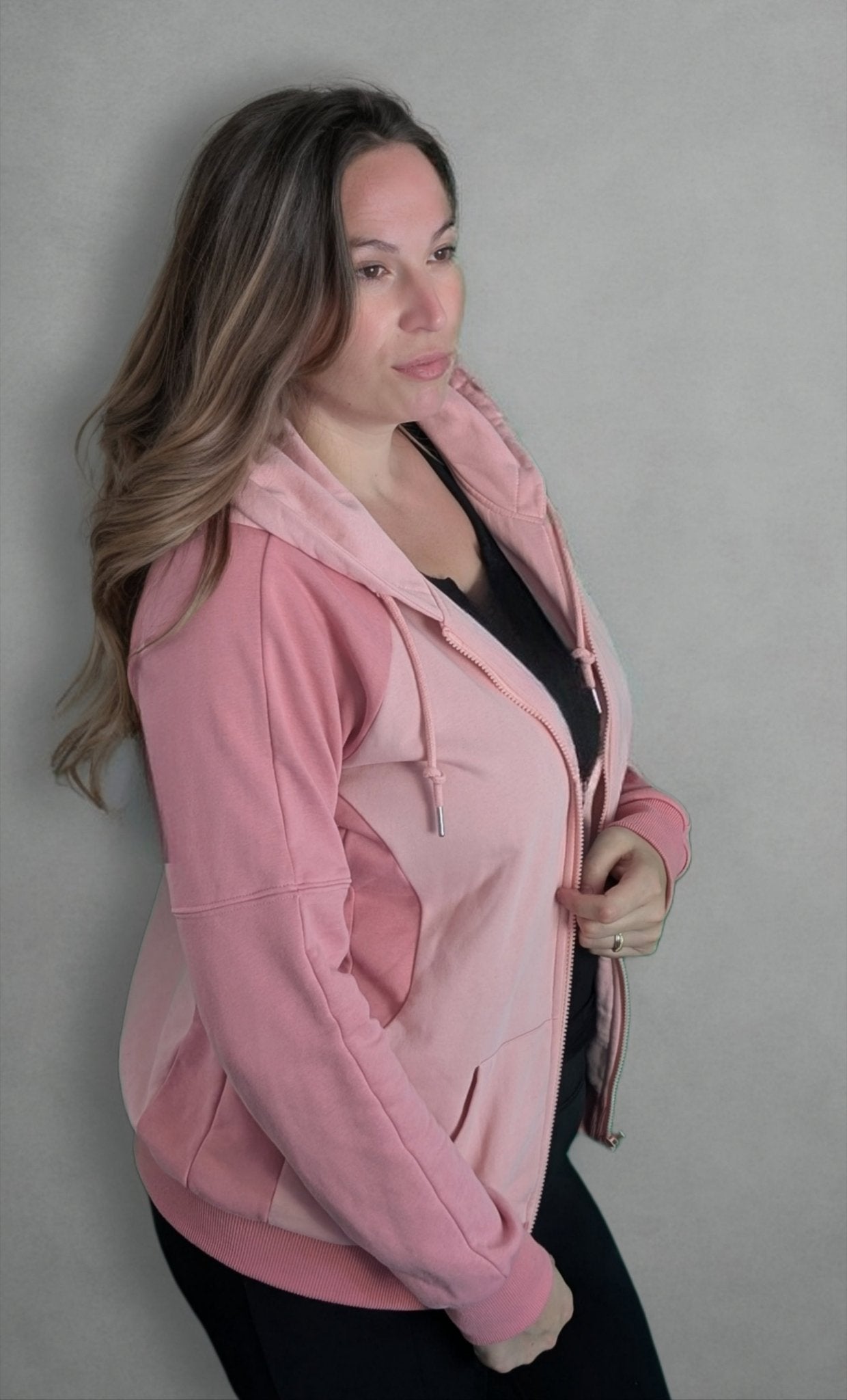 Hoodie zippé pour femme - Élomy