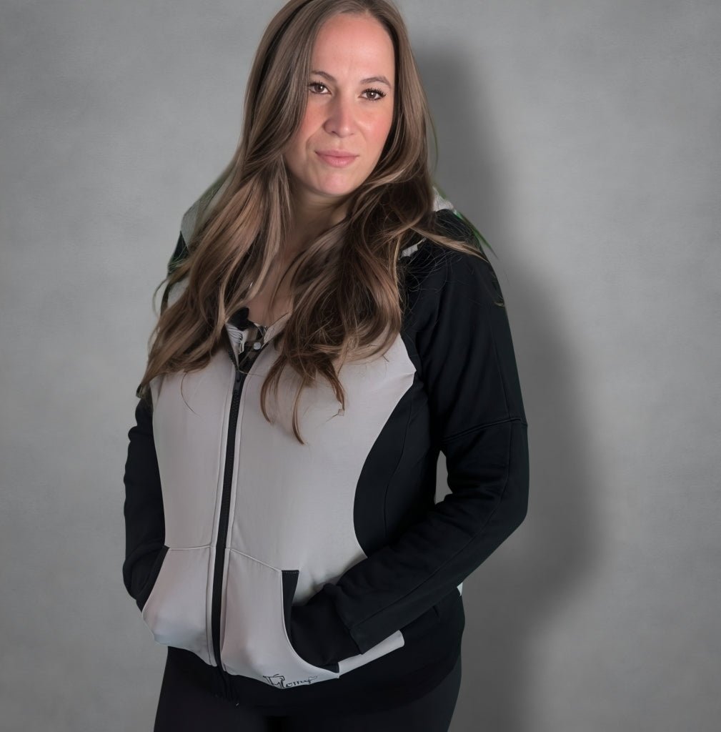 Hoodie zippé pour femme - Élomy