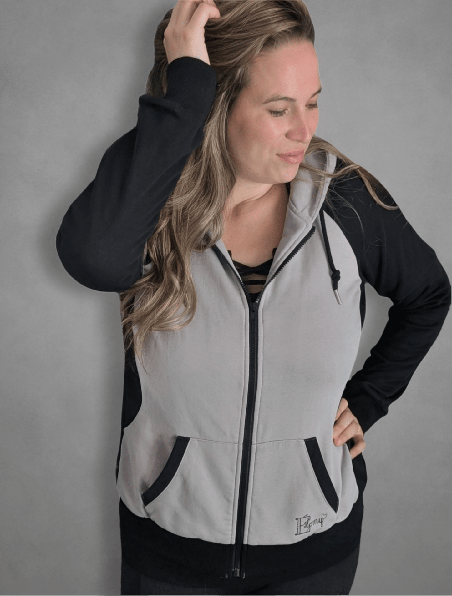 Hoodie zippé pour femme - Élomy