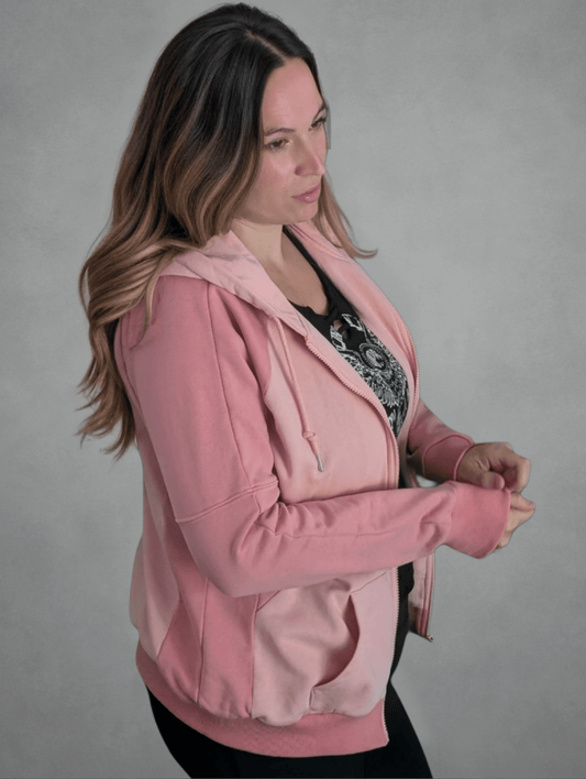Hoodie zippé pour femme - Élomy